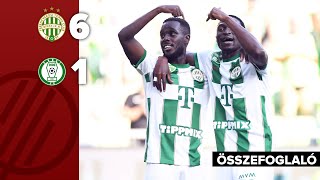 NB I Ferencváros–Paks 6–1  összefoglaló [upl. by Tommie242]