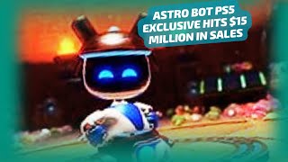 ASTRO BOT PS5 EXCLUSIVE HITS 15 MILLION IN SALES [upl. by Moncear]