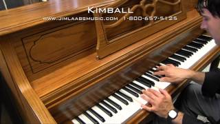 Kimball Upright Console Piano [upl. by Alocin967]