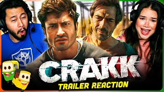 CRAKK  Jeetegaa Toh Jiyegaa Trailer Reaction  Vidyut Jammwal  Arjun Rampal  Nora Fatehi [upl. by Anirtek250]