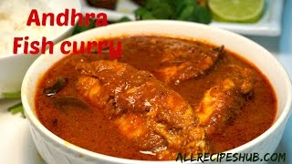 Andhra fish curry  Chepala Pulusu recipe  andhra style fish pulusu [upl. by Arat186]