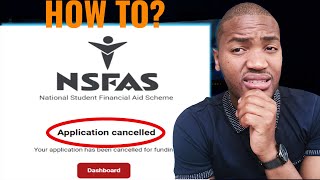 I have made a mistake on NSFAS application  How to cancel NSFAS and reapply online for 2023 [upl. by Fairley]