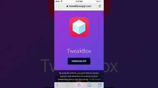 How to install tweakbox app ios [upl. by Anaimad]