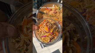 🛺 Ep 5 of Meals On The Go  Rainbow Noodles 15 mins lunch dinner recipe😍🌈🍜 jainfood [upl. by Rudwik808]