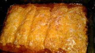 Yummy Chicken Enchiladas [upl. by Attennyl]