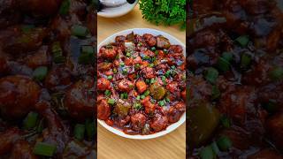 Soyabean Chilli  Soya Chilli Recipe 😍 shorts viralshorts soyabean [upl. by Ereveniug]