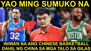 Yao Ming SUMUKO sa China dahil sa Pag DUROG ng Gilas  Lakas ng Celtics kahit MALAS pa si Brown [upl. by Dnomsaj]