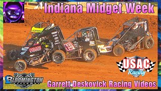 Bloomington Speedway  June 9 2023 USAC Indiana Midget Week FULL RACE [upl. by Eppilihp]