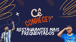 5 RESTAURANTES FREQUENTADOS POR JOGADORES DE FUTEBOL E CELEBRIDADES [upl. by Inama]