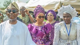 😎BISHOP DAVID OYEDEPO amp WIFE SPOTTED IN SUNGLASSES AT THE FUNERAL OF PA ALADURA OF CSMC WORLWIDE [upl. by Abehs]