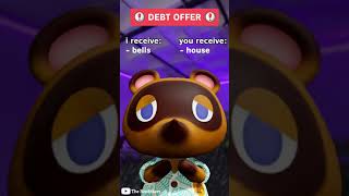 Trade Offer by Tom Nook Shorts [upl. by Ahsinek81]