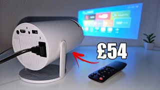 Samsung Freestyle Clone for ONLY £54 Smart Android Projector HY300 [upl. by Adnawt]