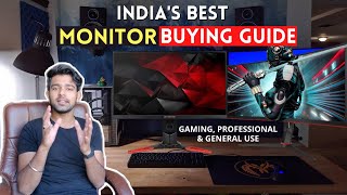 Best Monitor For Gaming PhotoVideo Editing Graphic Design in India🔥BEST MONITOR BUYING GUIDE [upl. by Gluck182]