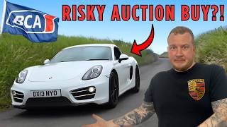 I Bought A Cheap Porsche Cayman 981 From BCA Car Auction UK [upl. by Julie77]