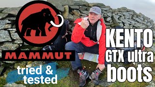 The best boots Ive worn in 40 years Mammut Kento GTX ultra boots review [upl. by Tjader]