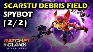 Scarstu Debris Field Spybot Locations  Ratchet and Clank Rift Apart Collectibles Guide [upl. by Ardnazxela]