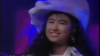 Satoko Shimonari  On The Winds Screen Live 1987 [upl. by Nauqe]