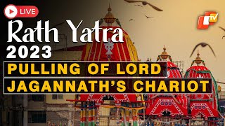 🔴LIVE From Puri  Rath Yatra Of Lord Jagannath amp His Siblings  Ratha Jatra 2023  Odisha  OTV News [upl. by Chaing]