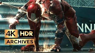 Iron Man 2  4K  HDR  vs Ivan Vanko Whiplash  Monaco Fight ● Suit Up Scene ● 2010 [upl. by Perloff265]