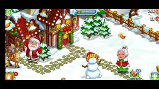 Snow Farm Happy New Year  Santa´s Farm  Christmas Game [upl. by Hammer]