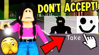 The CREEPIEST ROBLOX HACKERS on BROOKHAVEN [upl. by Saum]