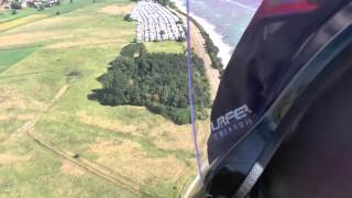 Gyrocopter Flug Lübecker Bucht Travemünde  Niendorf  Timmendorfer Strand  Scharbeutz  Neustadt [upl. by Forbes]