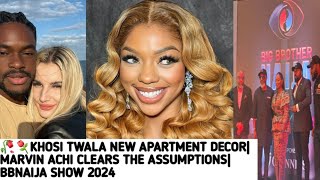 🥀⚘️KHOSI TWALA NEW APARTMENT DECOR MARVIN ACHI CLEARS THE ASSUMPTIONS BBNAIJA SHOW 2024 [upl. by Ahsilif612]