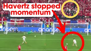 Kai Havertz stopping his run durning penalty kick  should this be retaken [upl. by Utley465]