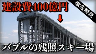 【総工費400億】バブルに間に合わなかった巨大屋内スキー場 [upl. by Eibbed]