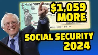 1059 Monthly Increase for Social Security SSDI SSI 2024 Update [upl. by Rollecnahc]