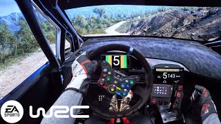 WRC 23 BRUTAL Downhill Rally in Portugal  Fanatec CSL DD [upl. by Callas]