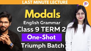 Modals Class 9 Term 2 Explanation and Modals Practice Exercise  Triumph Batch  English Class 9 [upl. by Fife]