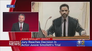 Jury Reaches Verdict In Actor Jussie Smolletts Trial [upl. by Grory]