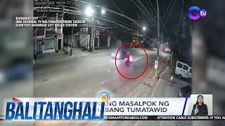 Babae patay nang masalpok ng motorsiklo habang tumatawid  BT [upl. by Layol330]