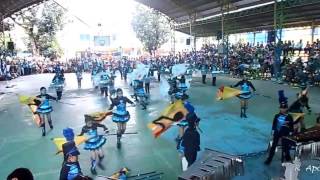 Bagong Silang Elem Sch drum amp lyre band CHAMPION  dec162016 [upl. by Sinnek]