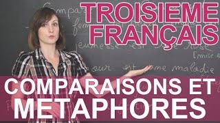 Comparaisons et métaphores  Français  3e  Les Bons Profs [upl. by Dusty]