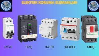 MCB TMŞ MKŞ KAKR RCBO Arasındaki farklar amp Neden Bu Cihazları Kullanıyoruz [upl. by Samanthia867]