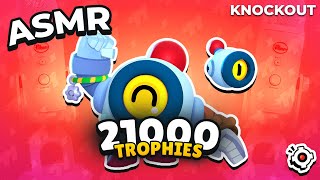 Brawl Stars ASMR 😴 Road to 21000 Trophies  📱🎧 Relaxing Whispering 💤 [upl. by Afatsom]