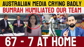 Australian Media Crying Badly Bumrah Humiliated Our Team  Ind Vs Aus  Border Gavaskar Trophy [upl. by Aihset]