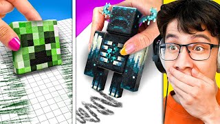 MINECRAFT School Supplies That Are Next Level [upl. by Rhoda938]