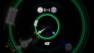 Manchester City vs PSG shorts football competition [upl. by Nyra]