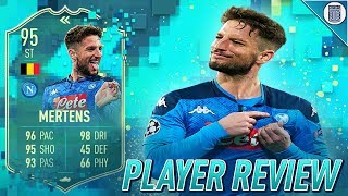 95 FLASHBACK MERTENS PLAYER REVIEW FLASHBACK DRIES MERTENS  FIFA 20 ULTIMATE TEAM [upl. by Liarret]