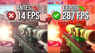 🔧COUNTERSTRIKE 2 COMO AUMENTAR FPS E RODAR EM PC FRACO🔥 Otimizar CS2 ao Máximo✔️ [upl. by Eeloj]