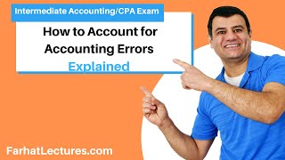 How to Account for Accounting Errors Explained [upl. by Justen]