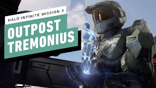 Halo Infinite Legendary Campaign Walkthrough  Mission 3 Outpost Tremonius 4K60FPS [upl. by Dnamra]