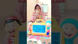 Ayra Karaoke Lagu rahmatan lil alamin Part2 shorts Shortsvideo maherzain viralvideo [upl. by Lalla]