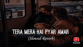 Tera Mera Hai Pyar Amar  SlowedReverb  Ahmed Jahanzeb  Ishq Murshid  Pakistani Drama  OTS [upl. by Dahsar]