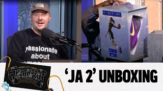 Ja 2 Unboxing New Nike CEO Travis Scott Jumpman Jack Dark Mocha  Sneakfest Show [upl. by Zahavi]