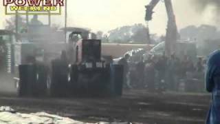 tractor pull explosion diesel [upl. by Anetsirk]