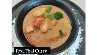 Red Thai Curry  How to make Red Thai Curry  Veg Red Thai Curry  Lata Santani Creations [upl. by Amandy21]